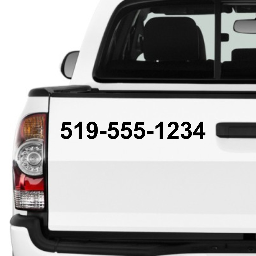 Advanced Imagewerx Custom spotcolour vinyl lettering easy to install